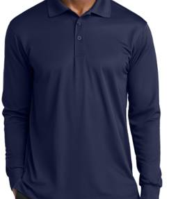 Sport-Tek Micropique - Mens Long Sleeve (Navy)